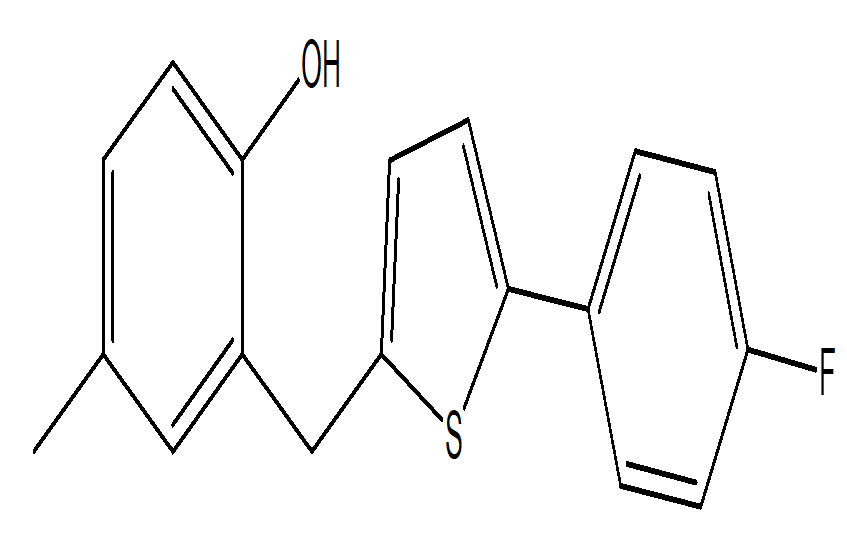 CANAGLIFLOZIN HYDROXY IMPURITY-2